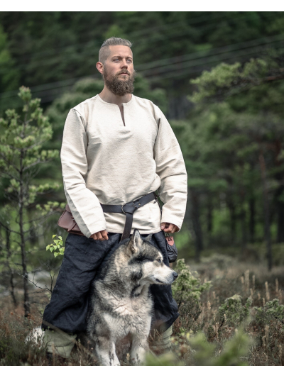 Trollfelsen Leonardo Carbone Mittelalter Gewandung Ritter Wikinger Tunika Ivar Natur _6_